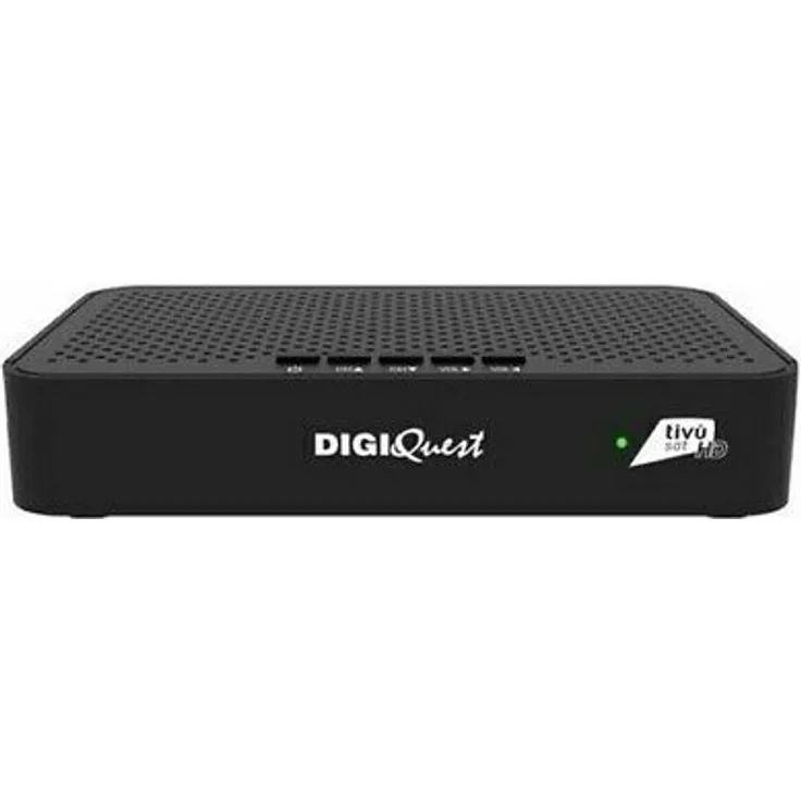 Digiquest Q30 Tivusat HD Receiver mit aktivierter Karte, DVB-S/S2, HDMI, EPG, schwarz