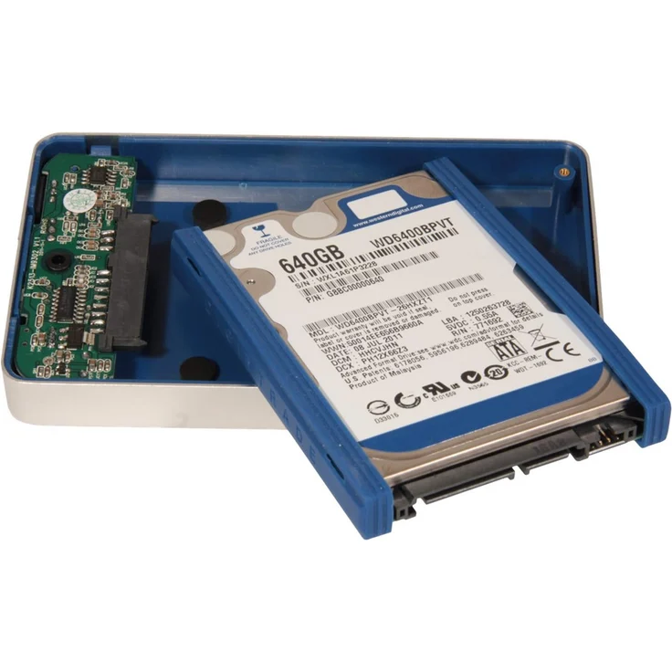 Digittrade RS256 1TB RFID Security externe Festplatte (6,4 cm (2,5 Zoll), 5400rpm, USB 3.0, 256-Bit AES Verschlüsselung, Anti-Schock) – Bild 6