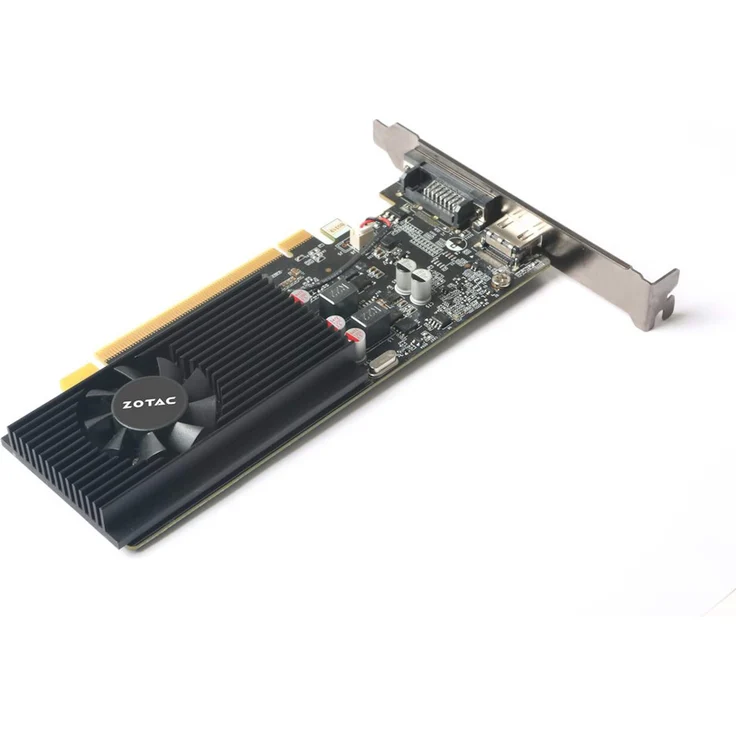 Zotac GeForce GT 1030 Grafikkarte (NVIDIA GT 1030, 2GB GDDR5, 64bit, Base-Takt 1227 MHz - Boost-Takt 1468 MHz, 6 GHz) – Bild 4