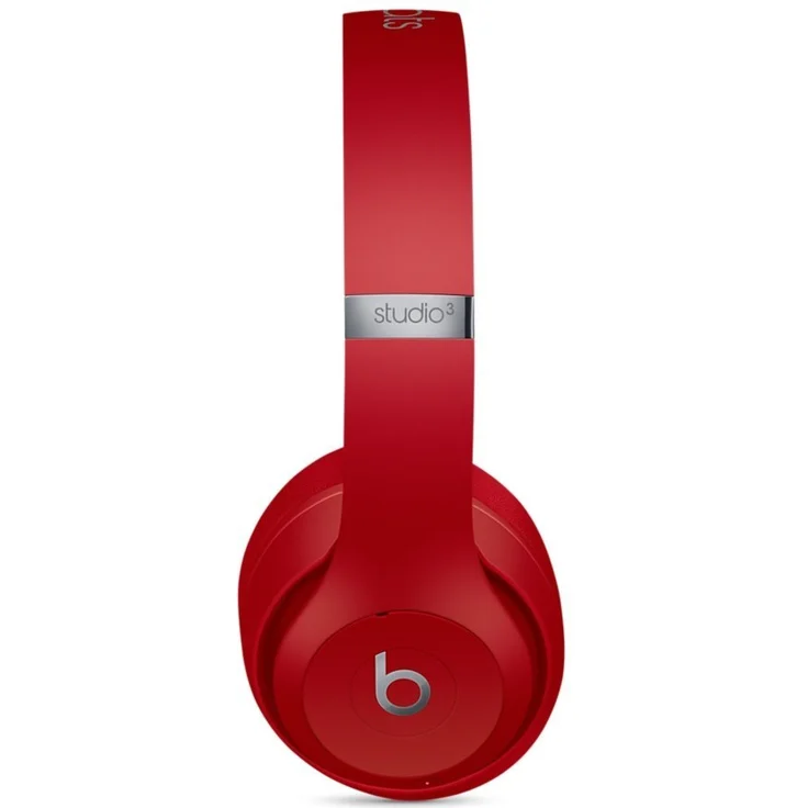 Beats Studio3 W1 Chip On-Ear-Kopfhörer mit Bluetooth, Mikrofon, Noise Cancelling, rot – Bild 3