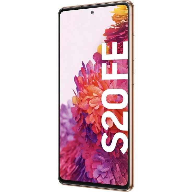 Samsung Galaxy S20 FE Smartphone 16,51cm (6,5 Zoll) AMOLED-Display, 128GB interner Speicher, 6GB RAM, Hybrid-SIM, Cloud Orange – Bild 4