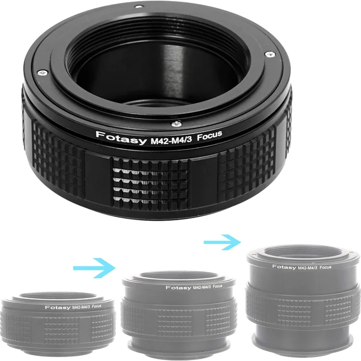 fotasy am42 m M42 Objektiv auf Micro M43 Mount Adapter/Macro Focusing Helicoid