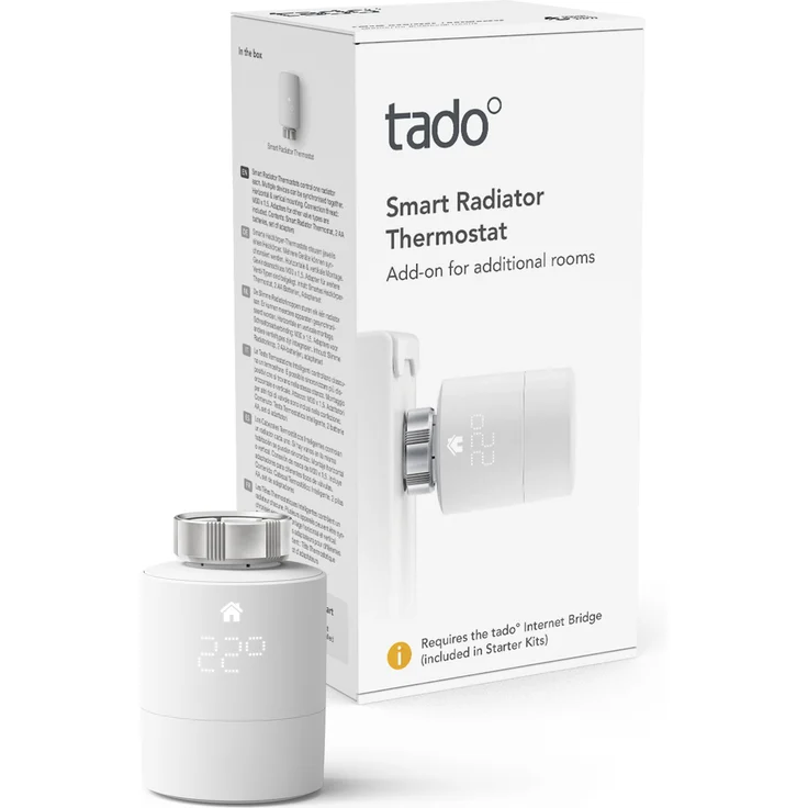 tado° Smartes Zusatz Heizkörper-Thermostat - Einzelpack für Einzelraumsteuerung, Einfach selbst zu installieren, Designed in Germany – Bild 2