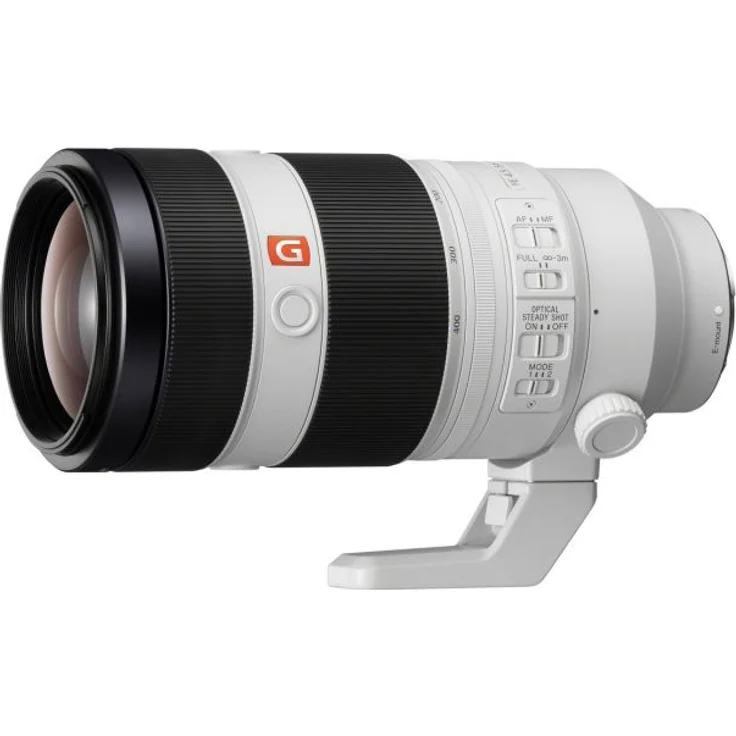 Sony SEL-100400GM G Master Super Telezoom Objektiv (100-400 mm, F4.5-5.6, OSS, Vollformat, geeignet für A7, A6000, A5100, A5000 und Nex Serien, E-Mount) weiß – Bild 1