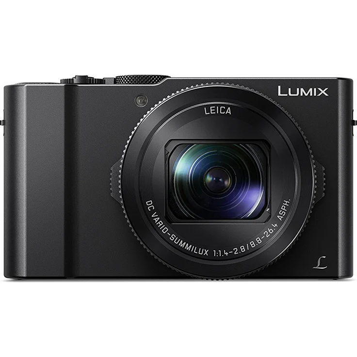 Panasonic DMC-LX15EG-K Lumix Premium Digitalkamera (20,1 Megapixel, Leica DC Vario Summilux Objektiv F1.4-2.8- 24-72mm, 4K Foto und Video mit Hybrid Kontrast AF) schwarz – Bild 1