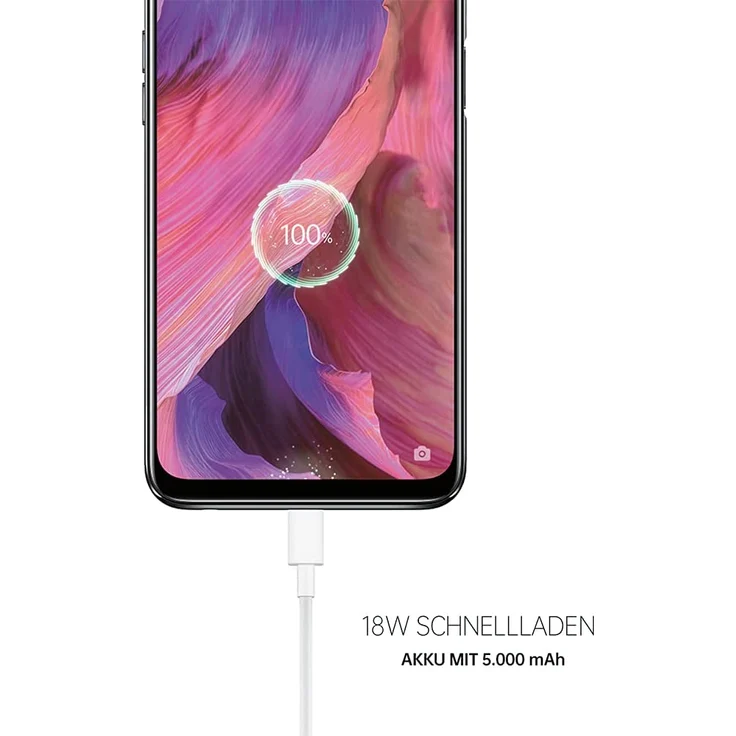 Oppo A54 5G Smartphone 16,5cm (6,5 Zoll), LTPS-Display, 64GB interner Speicher, 4GB RAM, Dual-SIM, Android 11, Schwarz – Bild 2