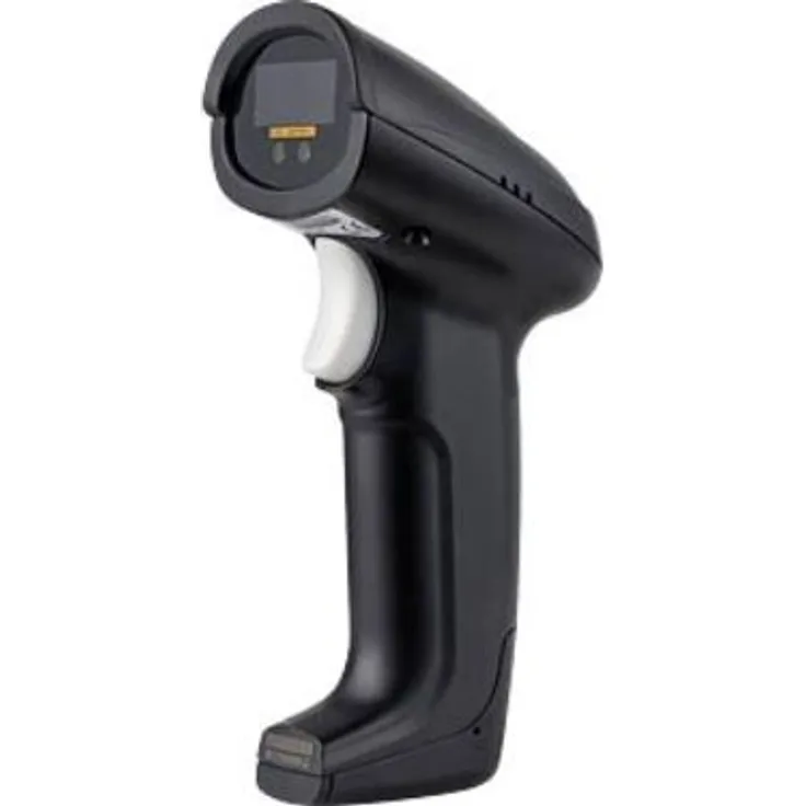 KAPTUR 1D Laser Barcode Scanner kompakte Bauform schwarz.