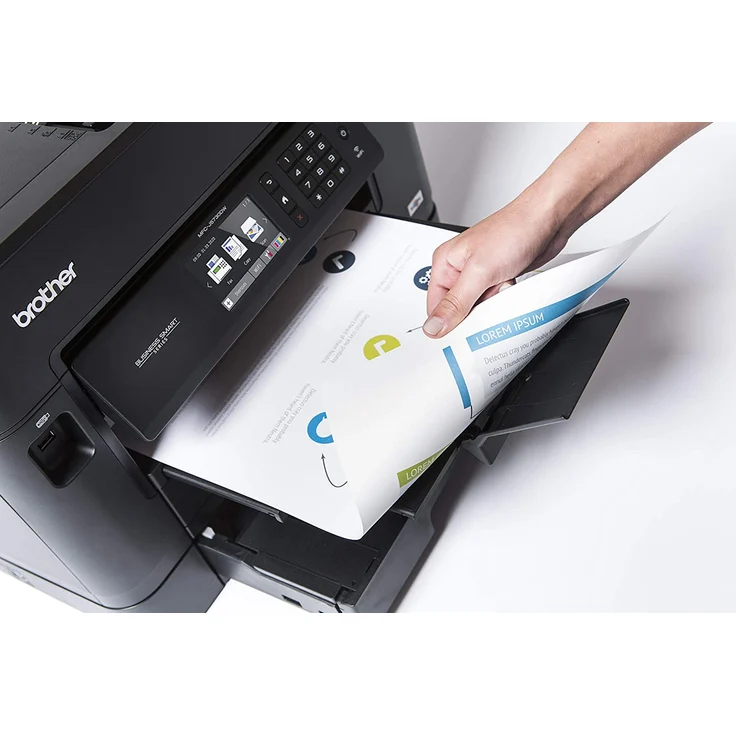 Brother MFC-J5730DW (4-in-1) Multifunktionsdrucker - (Tintenstrahl) Farbe, Druckgeschwindigkeit: 22 s/w, 20 Farbe, Auflösung: 4800 x 1200, LAN, (MFCJ5730DWG1) – Bild 5