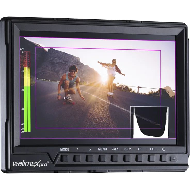 Walimex 21327 - 7 Zoll, WUXGA (1920 x 1200), IPS-Panel, 60Hz, 450cd/m²