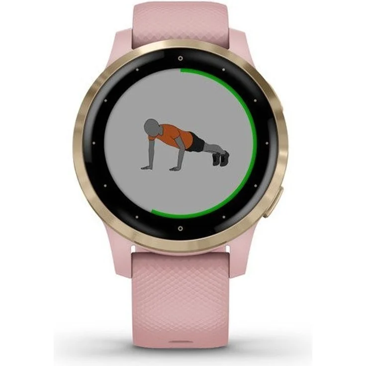 Garmin vívoactive 4S Smartwatch Damen, 40mm, Roségold/Rosa – Bild 3