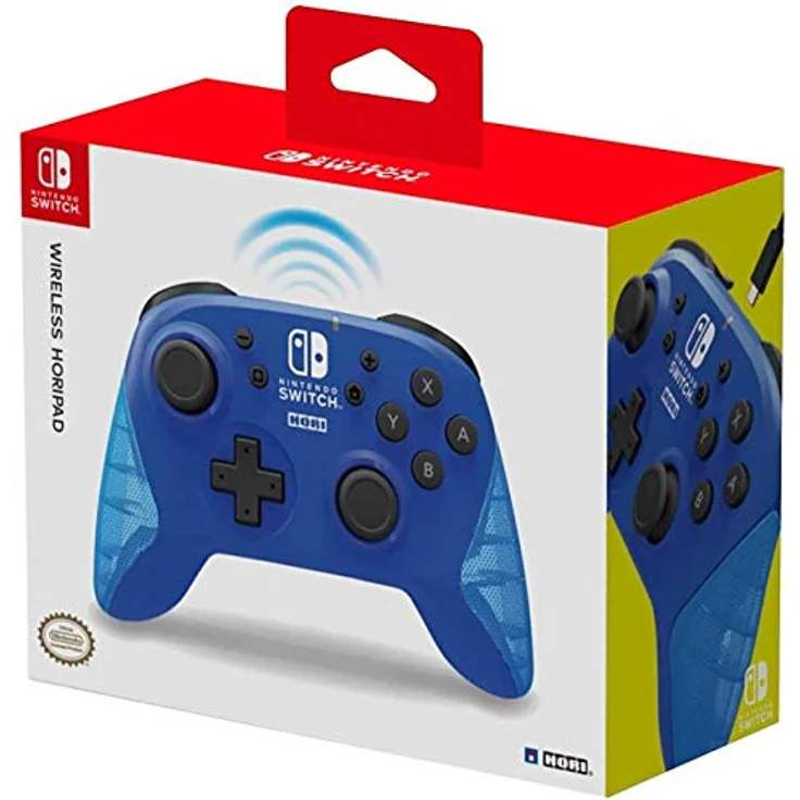 Hori Wireless Horipad Blau (NSW-174U) (Switch) – Bild 1