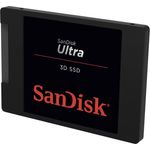 SanDisk Ultra 3D - Solid-State-Disk - 250 GB - intern - 2.5 Zoll (6.4 cm) - SATA 6Gb/s (SDSSDH3-250G-G25)
