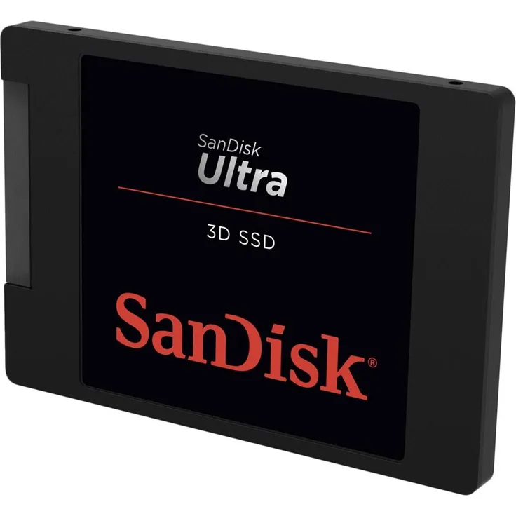 SanDisk Ultra 3D - Solid-State-Disk - 250 GB - intern - 2.5 Zoll (6.4 cm) - SATA 6Gb/s (SDSSDH3-250G-G25)
