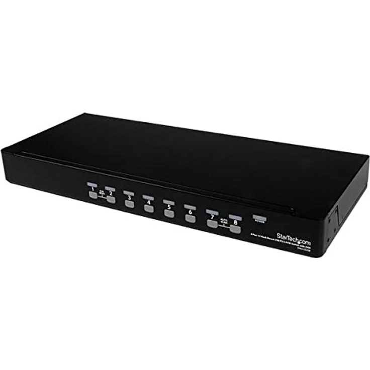 StarTech.com 8 Port USB - PS-2 KVM Switch mit OSD