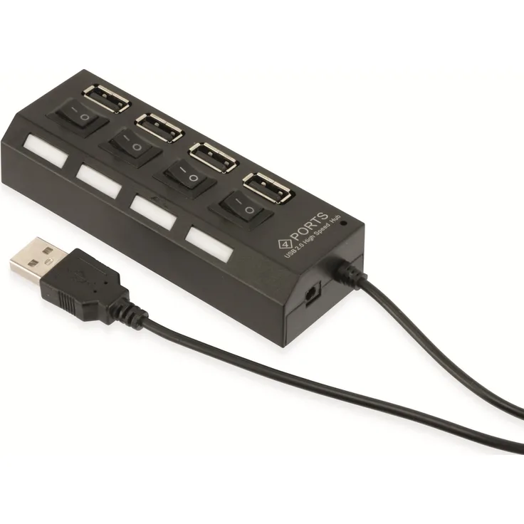 USB 2.0 Hub RED4POWER R4-U002B