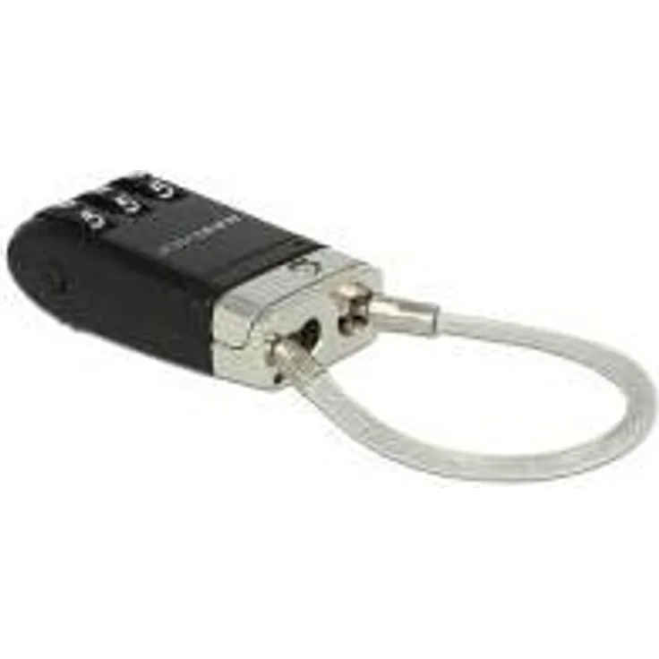 Navilock - USB-Anschluss-Sicherheitsschloß - Schwarz (20647)