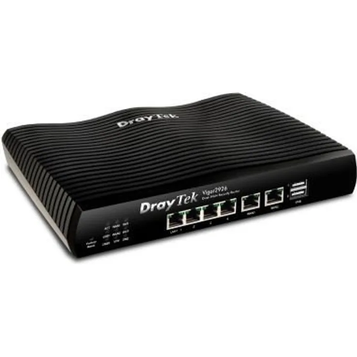 Dray Tek Vigor 2926 Dual-WAN Security-Router schwarz