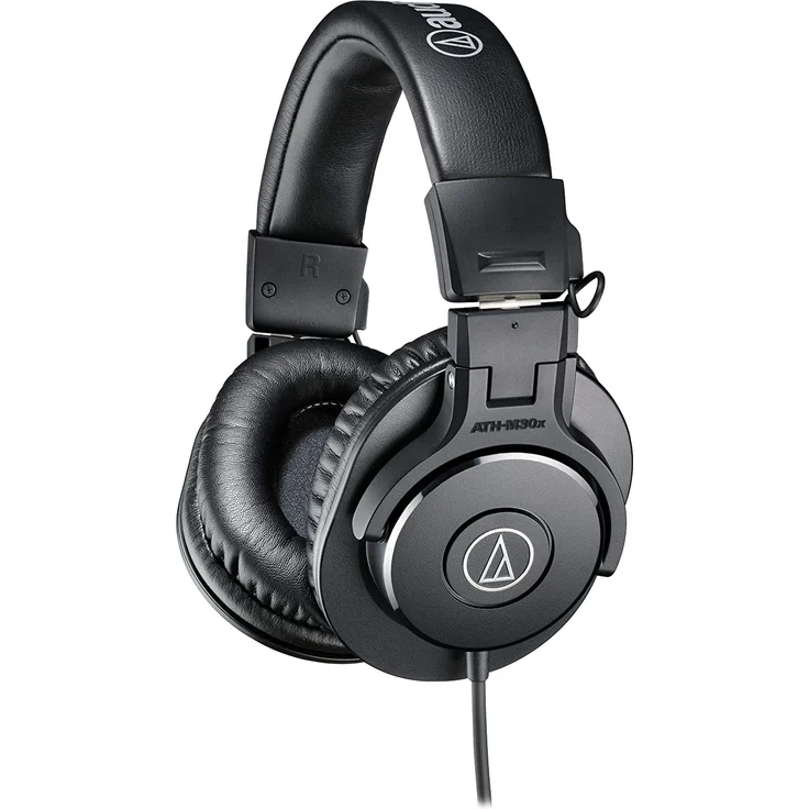 Audio-Technica ATH-M30X Over-Ear-Kopfhörer, schwarz – Bild 1