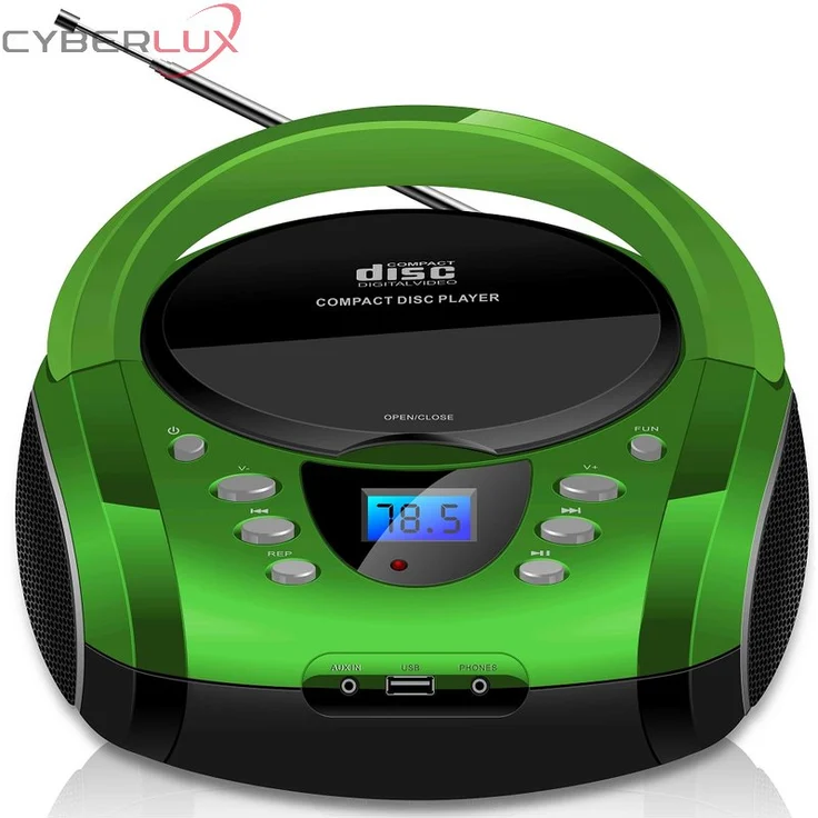 Cyberlux CL-700 CD-Player Grün