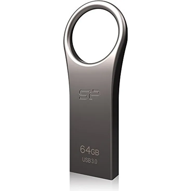 Silicon Power SP064GBUF3J80V1T 64GB Speicherstick USB 3.0 Silber-Zink