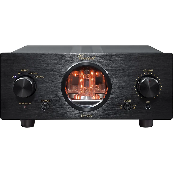 Vincent SV-200 schwarz Vollverstärker 70 Watt – Bild 1