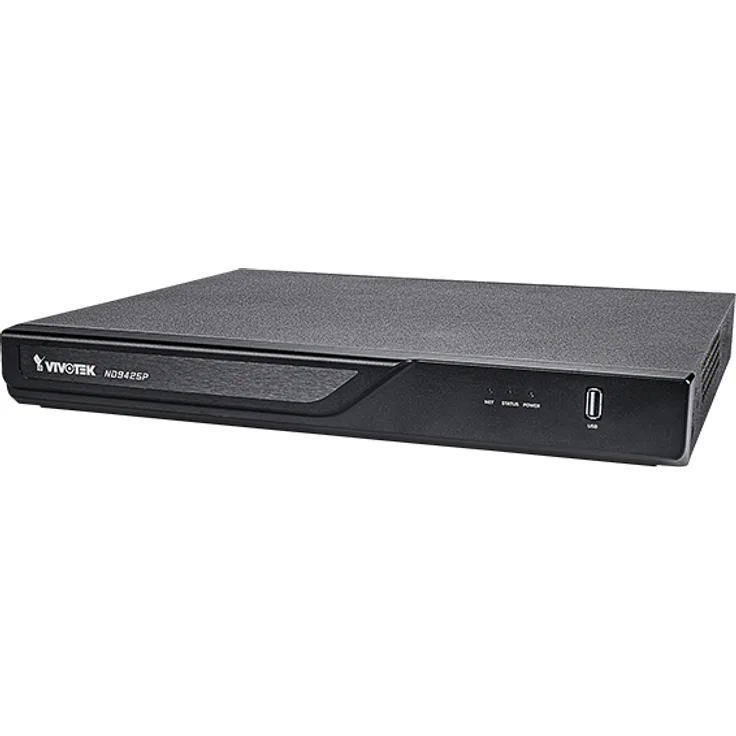 Vivotek ND9425P Netzwerkvideorekorder mit 16 Kanälen, 2 HDD, 16x PoE