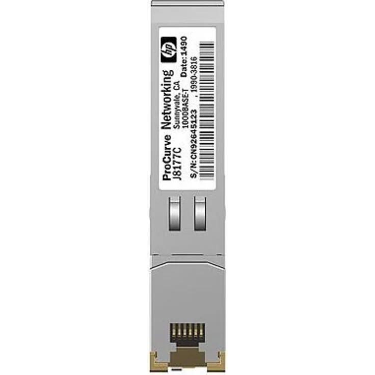 HP X120 1G SFP RJ-45 T, SFP, 1000 Mbit/Sek, IEEE 802.3, IEEE 802.3ab, IEEE 802.3u, REACH