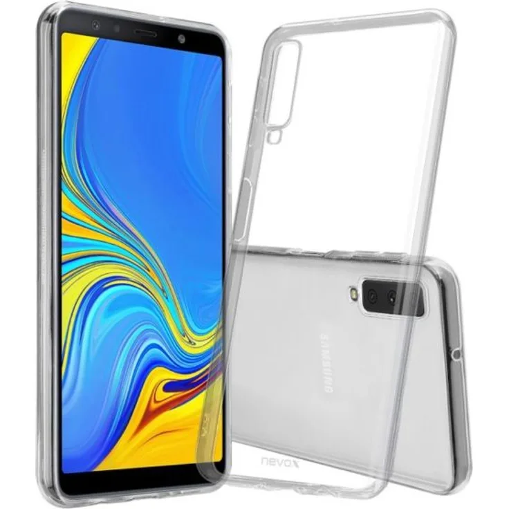 NENOX StyleShell Flex Handy Hülle 15,2 cm (6 Zoll) transparent - Handyhüllen (Case, Samsung, Galaxy A7 (2018), 15,2 cm (6 Zoll) transparent