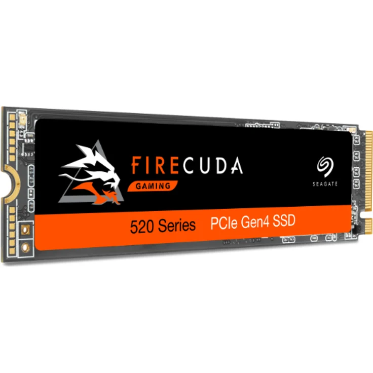 Seagate FireCuda 520 ZP500GM3A002 - Solid-State-Disk - verschlüsselt - 500 GB - intern - M.2 2280 - PCI Express 4.0 x4 (NVMe) - TCG Pyrite Encryption (ZP500GM3A002) – Bild 2