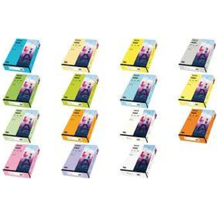 tecno Multifunktionspapier colors, A4, 160 g-qm, weiß – Bild 1