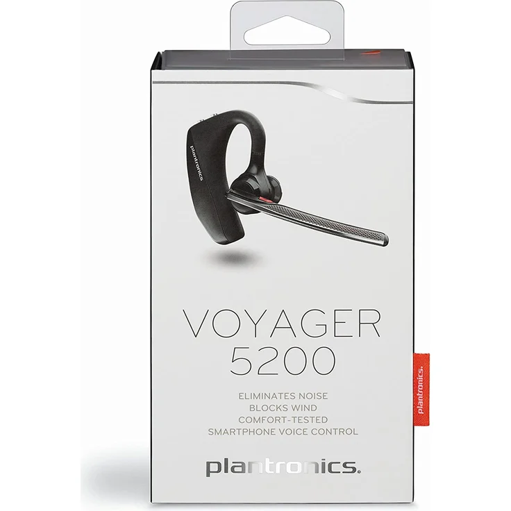 Plantronics Voyager 5200 Mono-Bluetooth-Headset-Kopfhörer, In-Ear, Mikrofonarm, Noise Cancelling, Schwarz – Bild 6