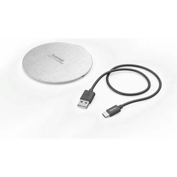 Hama Ladegerät 00183380 silber, weiß