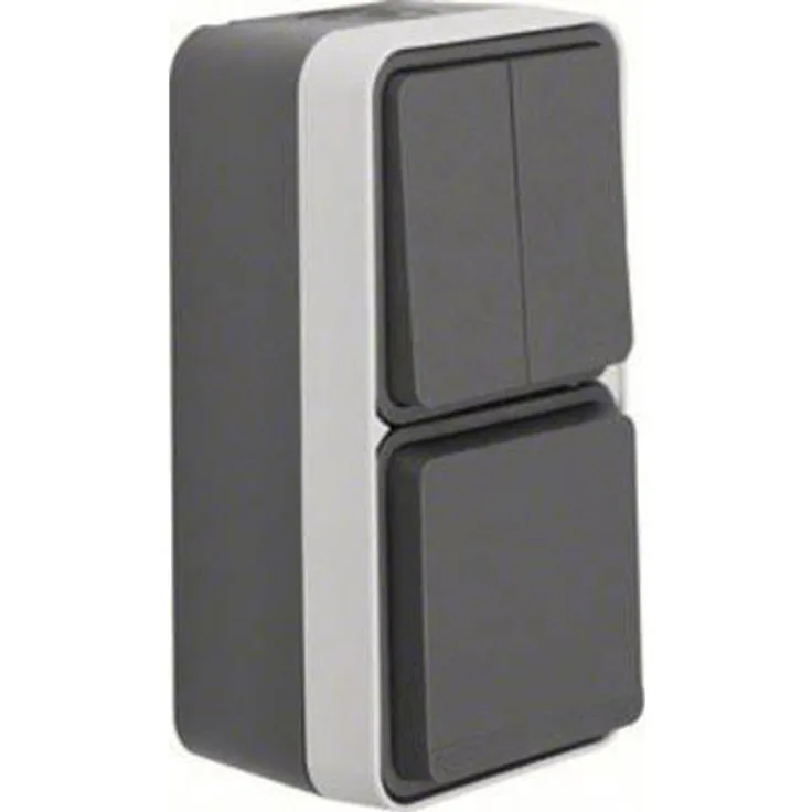 Kombination 47903515 Serienschalter/Steckdose SCHUKO (47903515)