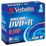 Verbatim DVD+R DL 8,5GB 8X 5er JC - Preisvergleich
