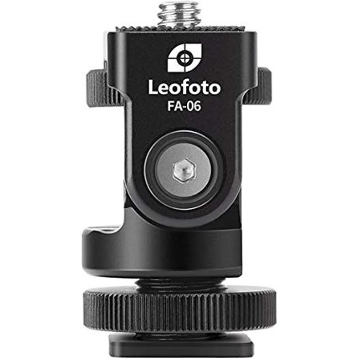 Leofoto FA-06 Blitzschuh-Adapter mit Reibungsregler