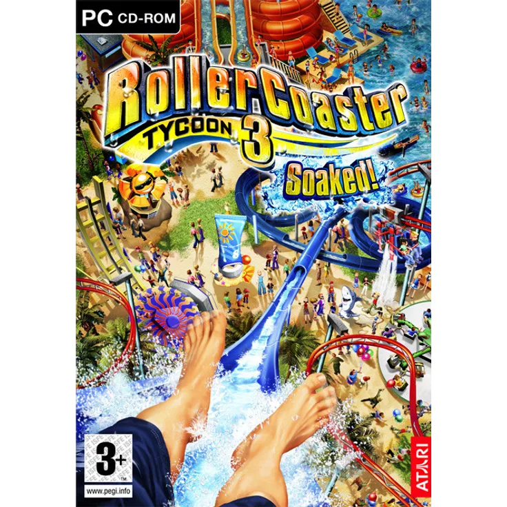 Rollercoaster Tycoon 3 - Soaked Add-On (PC)