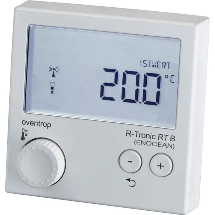 Oventrop Funk-Thermostat R-Tronic RT B EnOcean, für Smart Home, verkehrsweiß