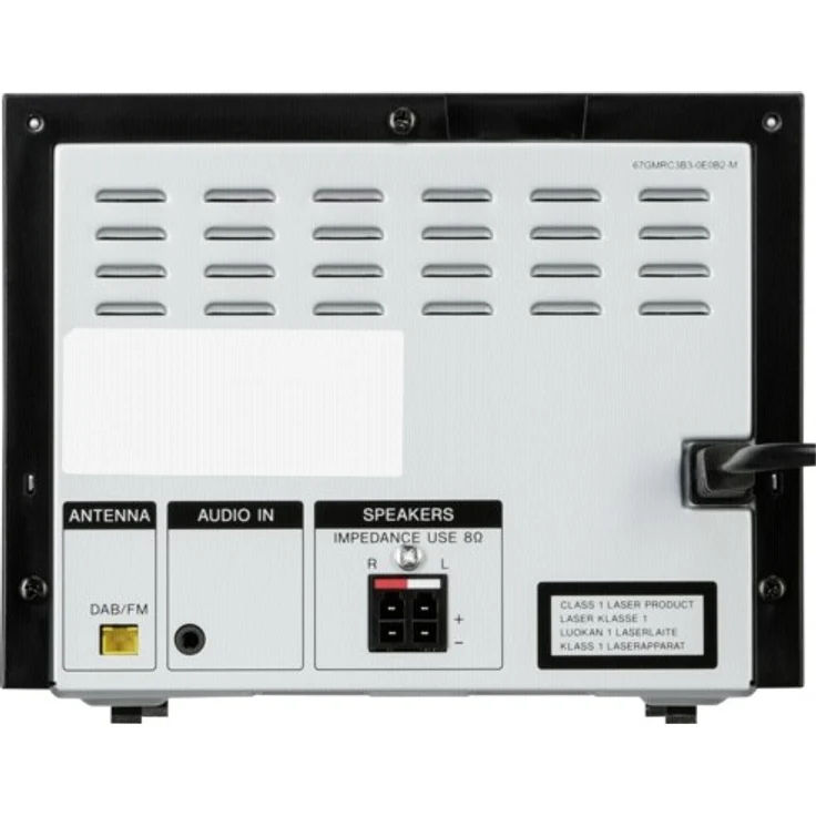 Sony CMT-SBT20B Micro-Systemanlage (Kompakte Design, CD, FM - DAB+ Tuner, RDS, USB-Eingang, Bluetooth, NFC) silber - Preisvergleich – Bild 3
