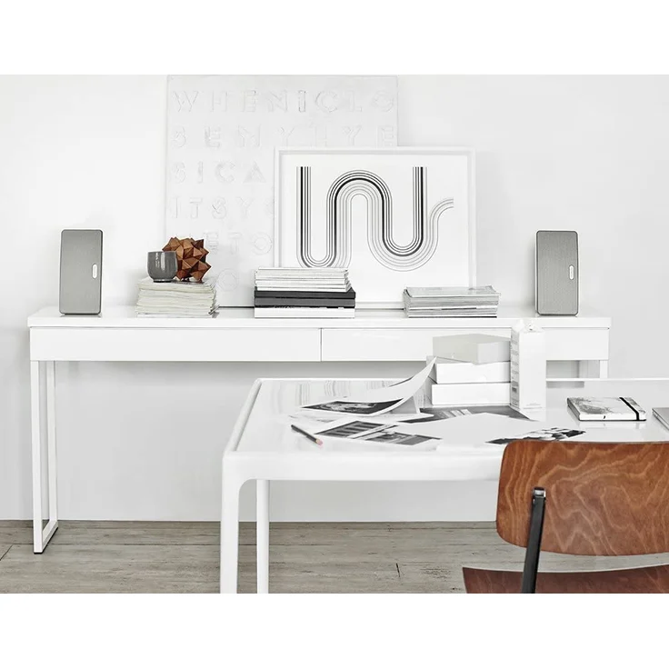 Sonos Play:3 Multiroom-Lautsprecher mit Webradio, geeignet für Indoor, Outdoor, weiß – Bild 5