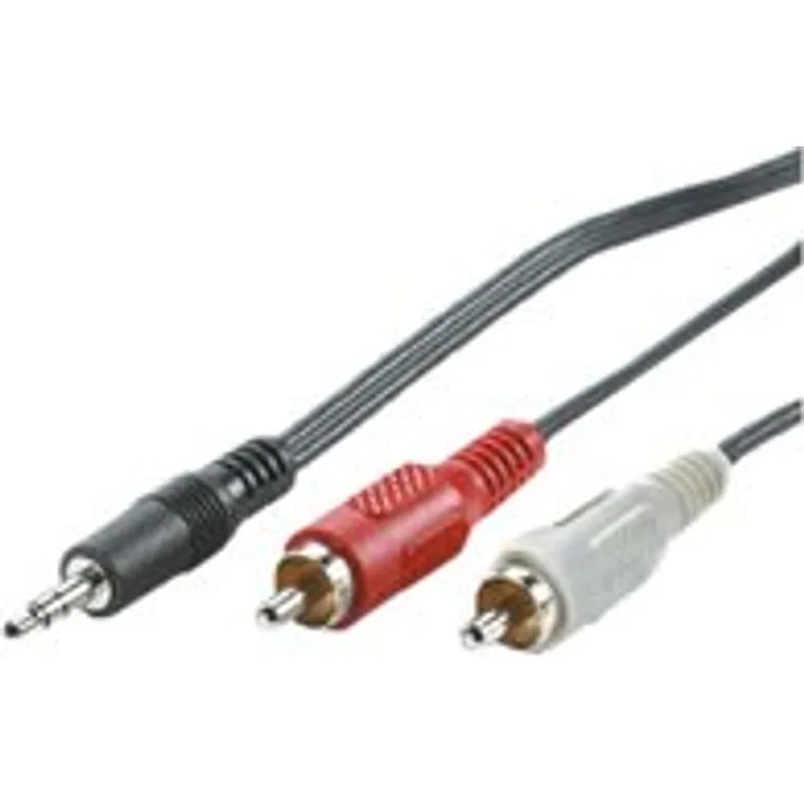 ROLINE 3,5mm(ST)-Cinch (2xST) Kabel, 10m