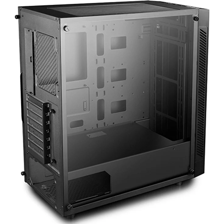 DeepCool ATX Mid Tower 3 Stück Add-RGB Lüfter vorinstalliert-unterstützt E-ATX MB Gehäuse MATREXX 55 V3 ADD-RGB 3F – Bild 2