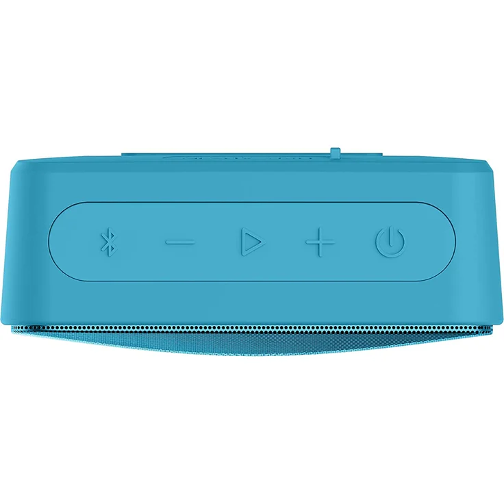 Grundig GBT Solo Mini Bluetooth-Lautsprecher mit Mikrofon, spritzwassergeschützt, blau – Bild 3