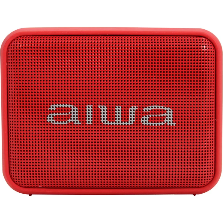 Aiwa BS-200RD rot Bluetooth Lautsprecher TWS FM Radio IPX6 Bassbox 6W RMS – Bild 2