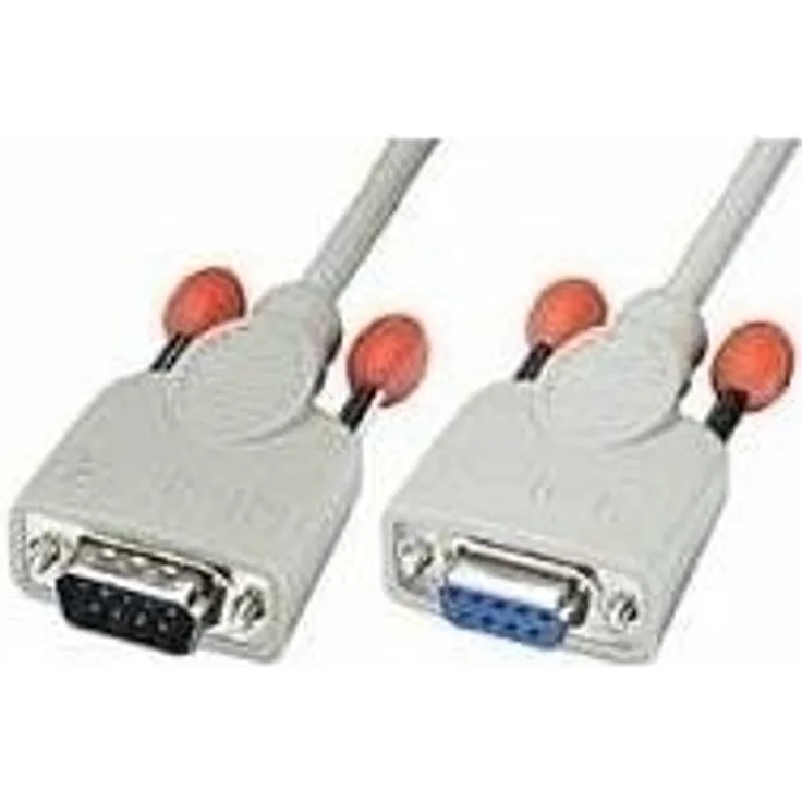 Lindy - Serielles Verlängerungskabel - DB-9 (M) - DB-9 (W) - 20,0m - geformt (31523)
