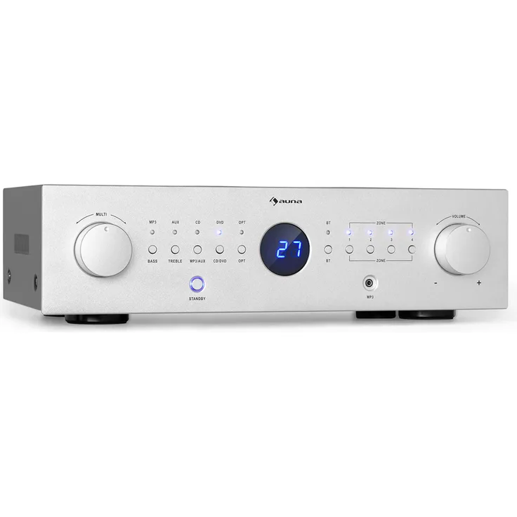 AMP-CD950 DG Digital-Multikanal-Verstärker 8x100W RMS BT Opt.-In Fernbedienung