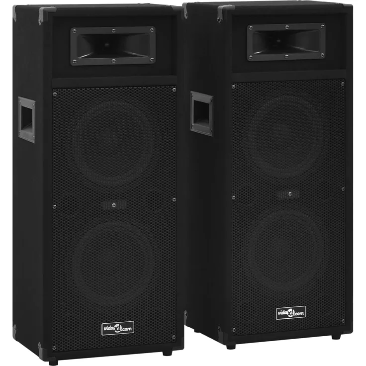 vidaXL Professionelle HiFi--Bühnen-Lautsprecher Passiv 2 Stk. 1000 W
