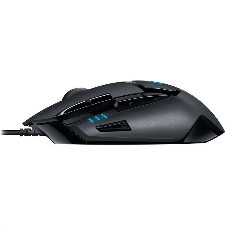Logitech G402 Hyperion Fury Gaming Maus, 4000 DPI Optischer Sensor, 8 Programmierbare Tasten, Taste zur DPI-Umschaltung, 32-Bit-ARM-Prozessor, Leichtgewicht, PC-Mac - Englische Verpackung – Bild 4