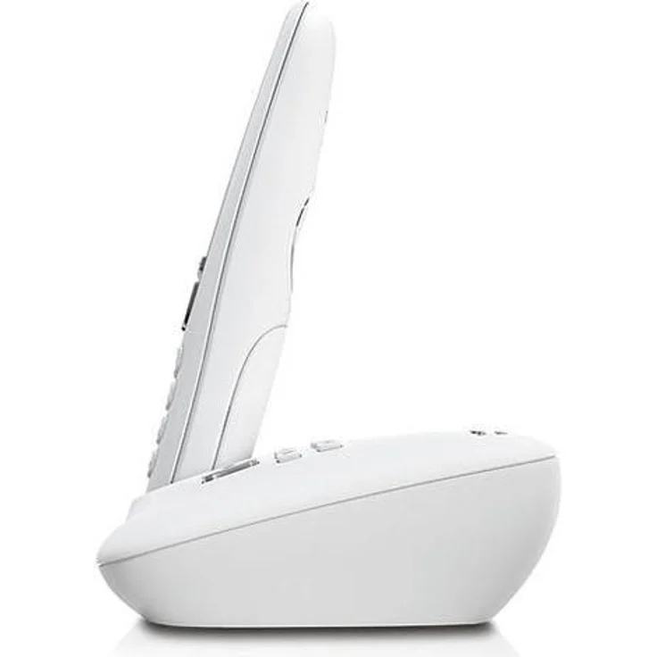 Gigaset A415A Schnurloses Telefon mit Anrufbeantworter (DECT Telefon mit Freisprechfunktion, Grafik Display und leichter Bedienung), Analog-Telefon, weiß – Bild 3