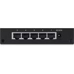 Linksys LGS105-EU 5-Port Unmanaged Gigabit Netzwerk Switch (Lüfterlos, Auto Sensing, Energiesparfunktion) schwarz