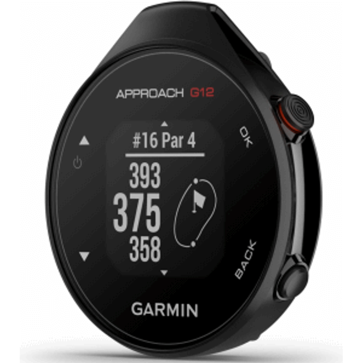 Garmin Approach G12 Golf-Uhr, smartes GPS-Gerät, Unisex, 46mm, Schwarz – Bild 2
